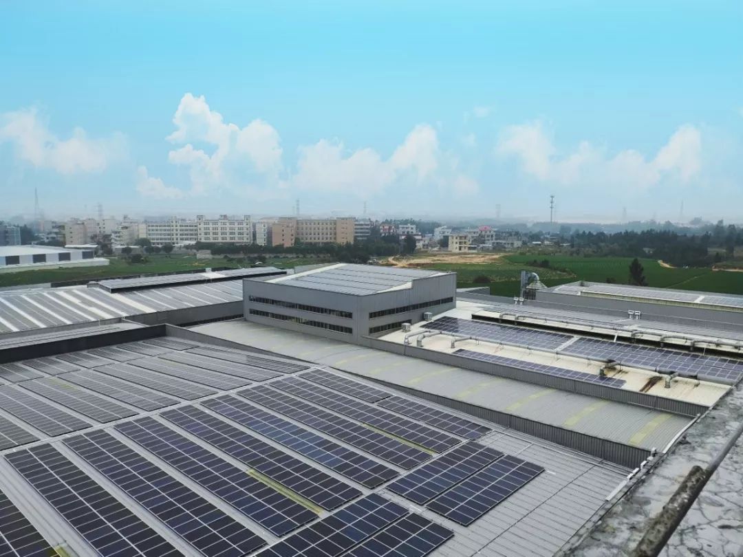晋江港益工商业屋顶的光伏并网发电项目