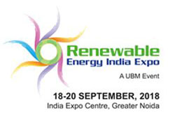 2018年印度可再生能源展览会REI（Renewable Energy India Expo）